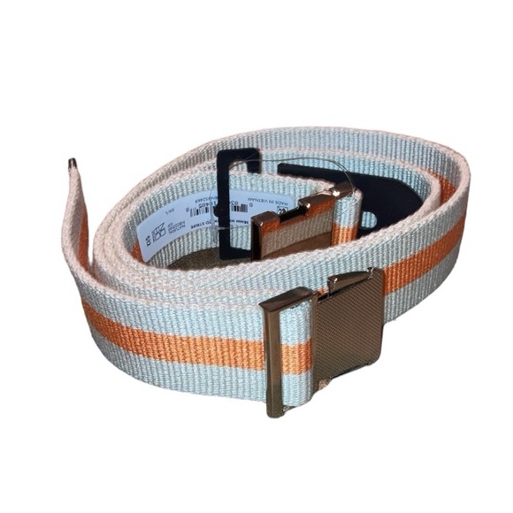 No Boundaries Accessories - No Boundaries Printed Strip Web Belt